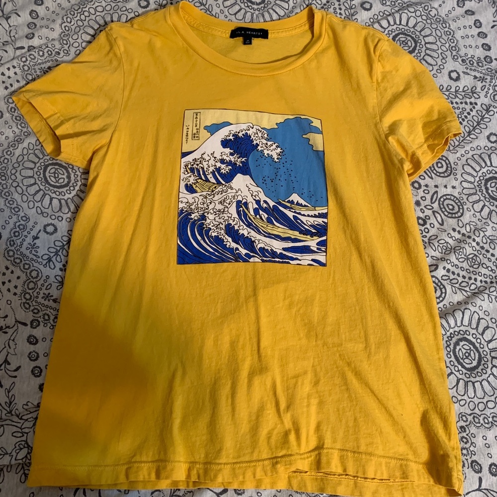 Pacsun Wave T-shirt Sz M